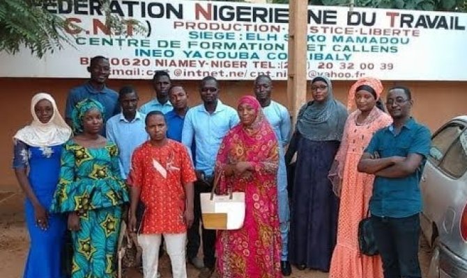 Embedded thumbnail for Les jeunes syndicalistes du Niger pratiquent le dialogue social sur l&amp;#039;employabilité